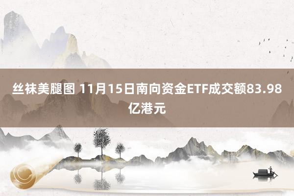丝袜美腿图 11月15日南向资金ETF成交额83.98亿港元